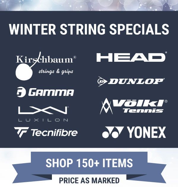 tennis string specials