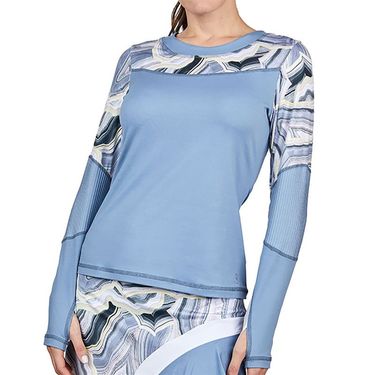 Sofibella Blue Moon Long Sleeve Top Plus Size Patagonia Tennis Point