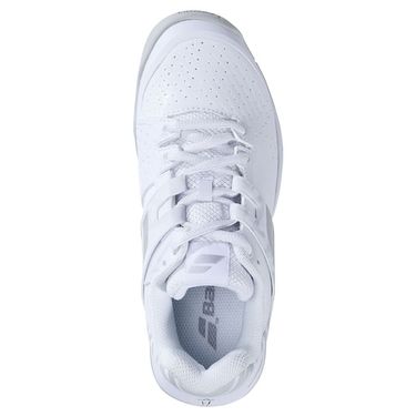 Babolat Propulse All Court Wimbledon Junior Tennis Shoe - White/Silver ...