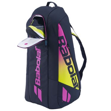 Babolat Pure Aero Rafa 6 Pack Tennis Bag Yellow Pink Blue Tennis Shop