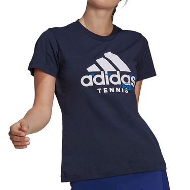 adidas tennis logo t shirt