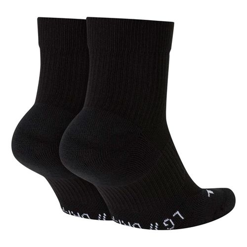 Nike Court Multiplier Max Quarter Black Ankle Sock | Tennis-Point