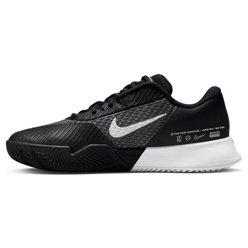 Nike Zoom Vapor Pro 2 Womens Clay Tennis Shoe - Black/White | Tennis-Point