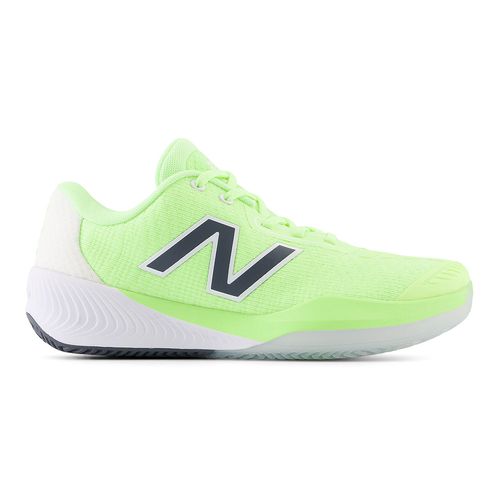 New Balance 996v5 (b) Clay Womens Tennis Shoe - Bleached Lime Glo White 