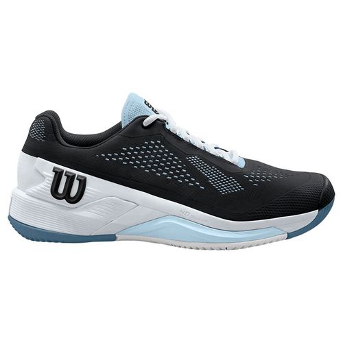 Wilson Rush Pro 4.0 Womens Tennis Shoe - Black/White/Blue | Tennis-Point