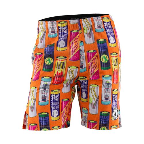 Flow Society Boys Vintage Tennis Cans Short - Orange | Tennis-Point