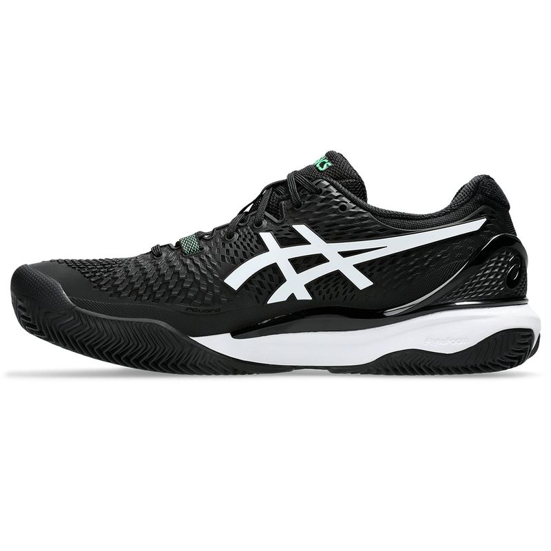 Asics gel resolution black hotsell