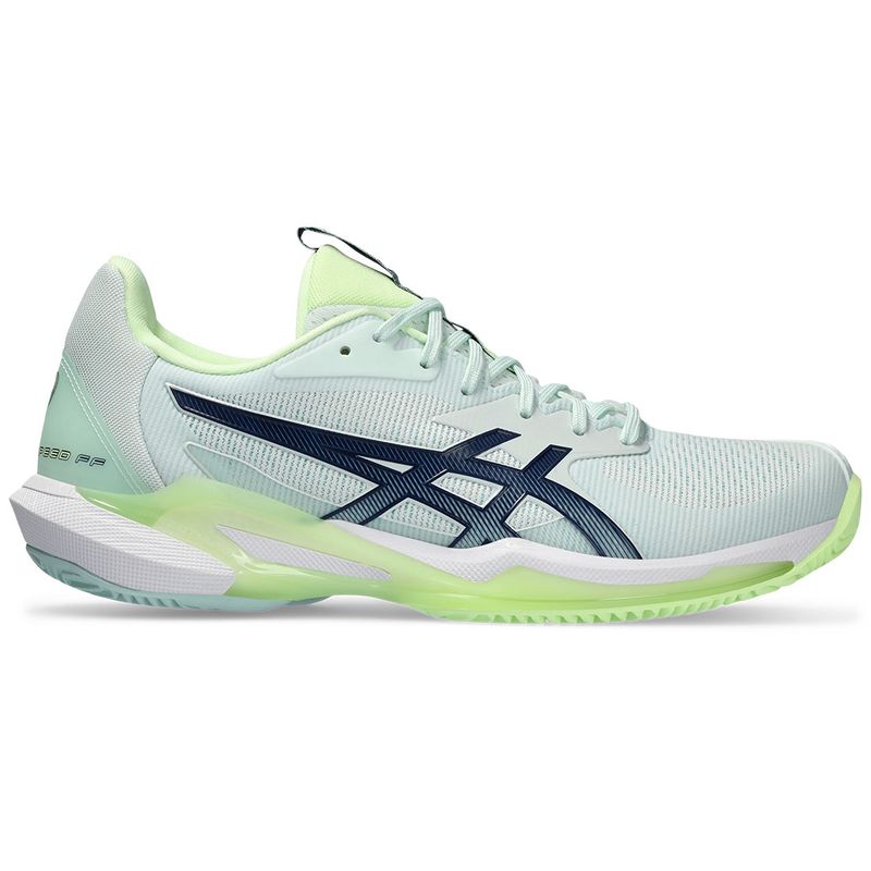 Asics Solution Speed FF 3 Womens Clay Tennis Shoe Pale Mint Blue Expanse Tennis Shop