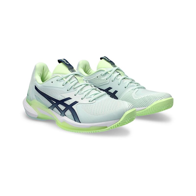 Asics Solution Speed FF 3 Womens Clay Tennis Shoe Pale Mint Blue Expanse Tennis Shop