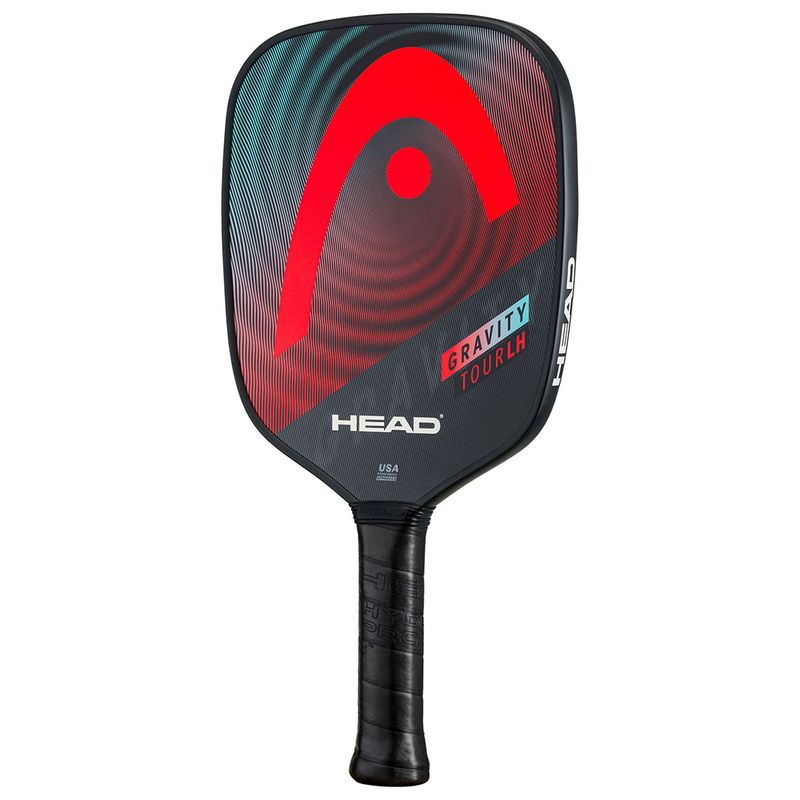 Head 2023 Gravity Tour LH Pickleball Paddle - Black/Red/Navy | Tennis Shop