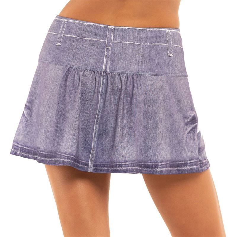 lucky in love denim tennis skirt