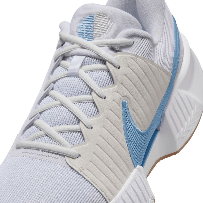 Nike GP Challenge Pro Mens Tennis Shoe - White/Light Blue | Tennis-Point