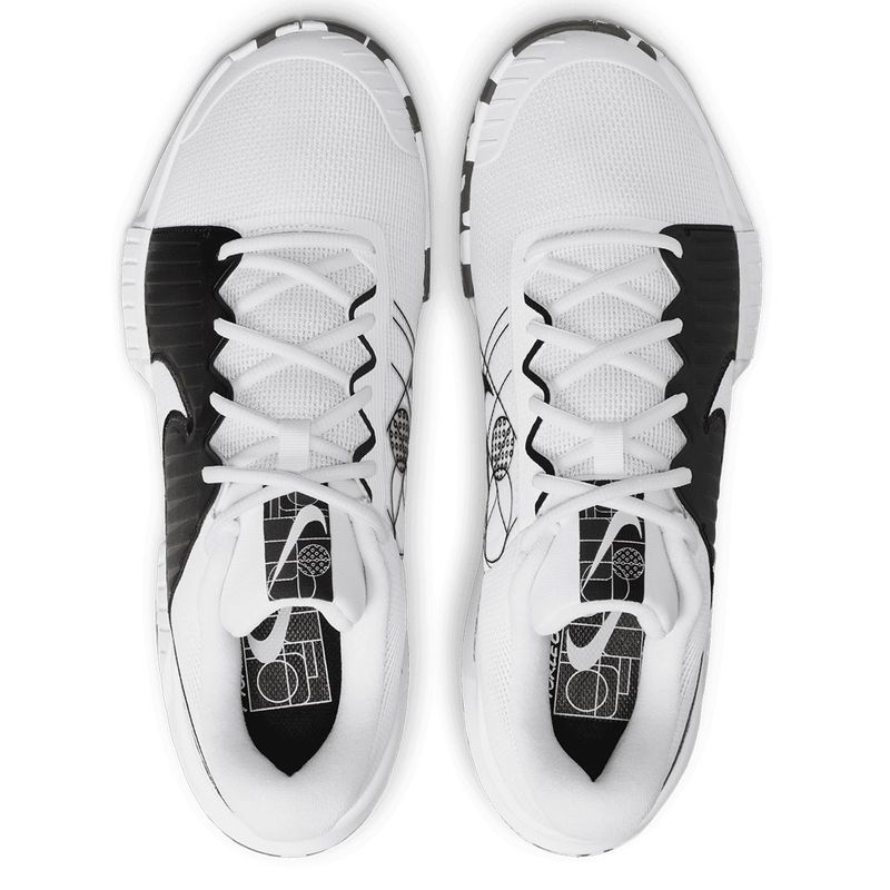 Nike GP Pro Mens Pickleball Shoe - White/Black | Tennis Shop