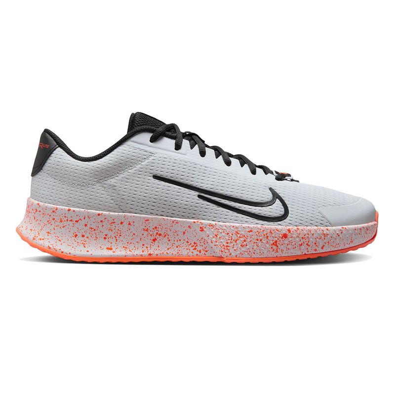 Nike Vapor Lite 2 Premium Mens Tennis Shoe Plantinum Black Hyper Crimson White Tennis Shop