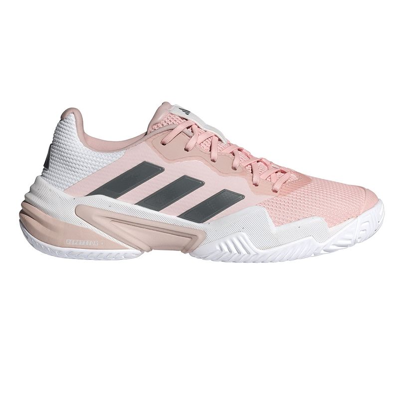 adidas Barricade 13 Womens Tennis Shoe Sandy Pink Grey Four Sandy Pink Metalli