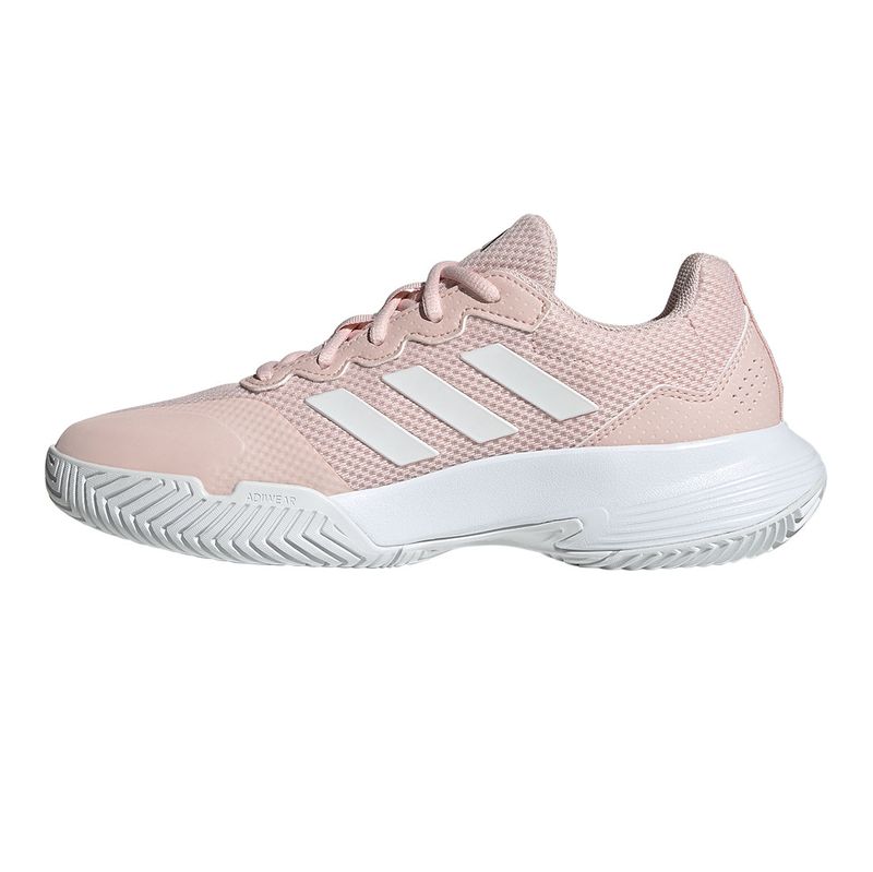 adidas GameCourt 2 Womens Tennis Shoe Sandy Pink White Tennis Shop