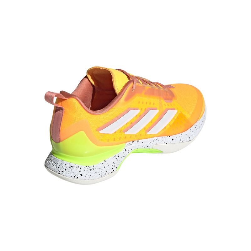 adidas women's solecourt boost tennis shoes black and hi-res yellow