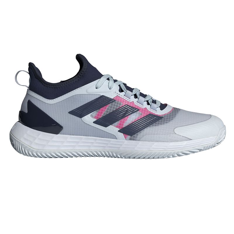 adidas Adizero Ubersonic 4.1 Mens Clay Tennis Shoe Halo Blue Dark Blue Shock Pink Tennis Shop