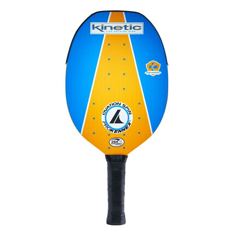 Pro Kennex Kinetic Ovation Spin Pickleball Paddle - Blue/Orange ...