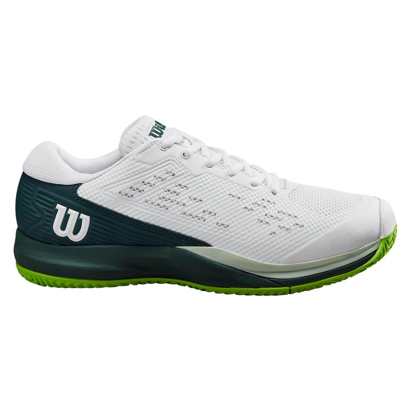 Wilson Rush Pro Ace Mens Tennis Shoe - White/Ponderosa | Tennis-Point